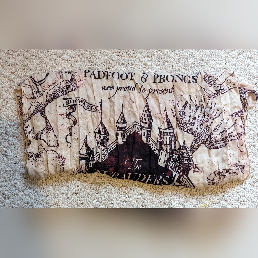 Marauder's Map Scarf